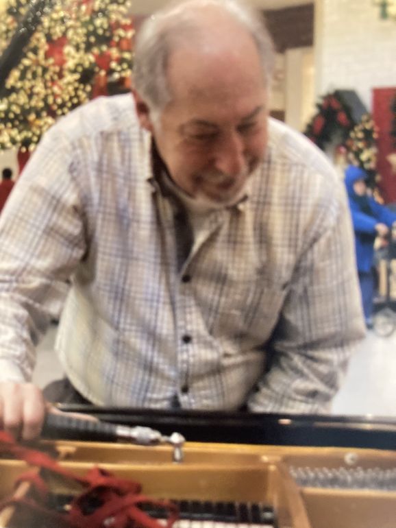 Bob Tuning a Piano — Harrisburg, PA — Bob Barry Pianist