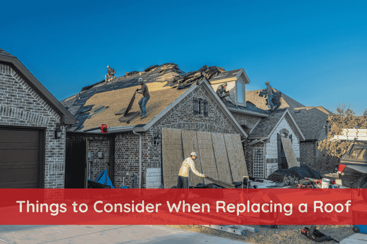 Things to Consider When Replacing a Roof in Washington
