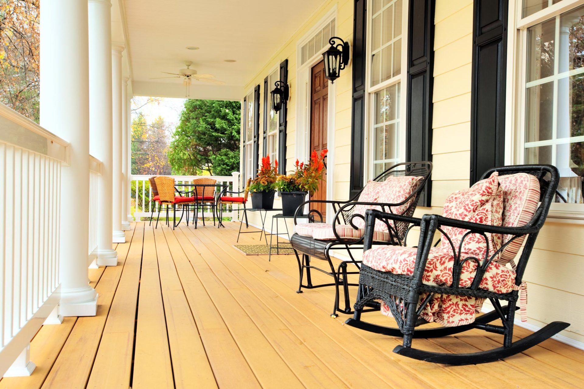 Porch of Traditional Home — Clarksville, IN — Wilson Renovations, LLC