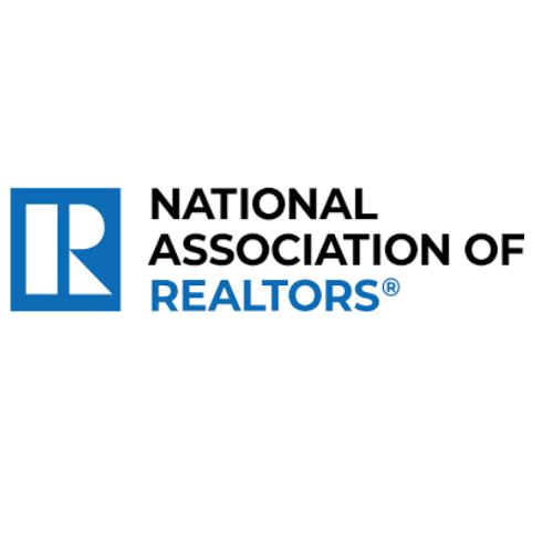 Logo of the National Association of Realtors: blue square with 