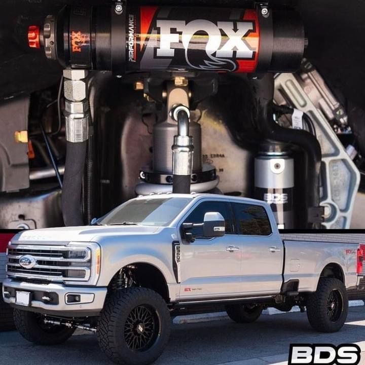 A Ford Truck With Fox Shocks On It — All Automotive Services In Bundaberg East, QLD