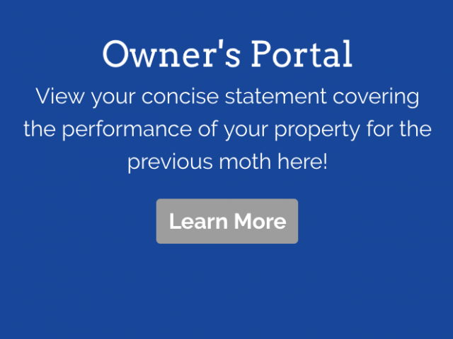 Owner's Portal Owner's Portal