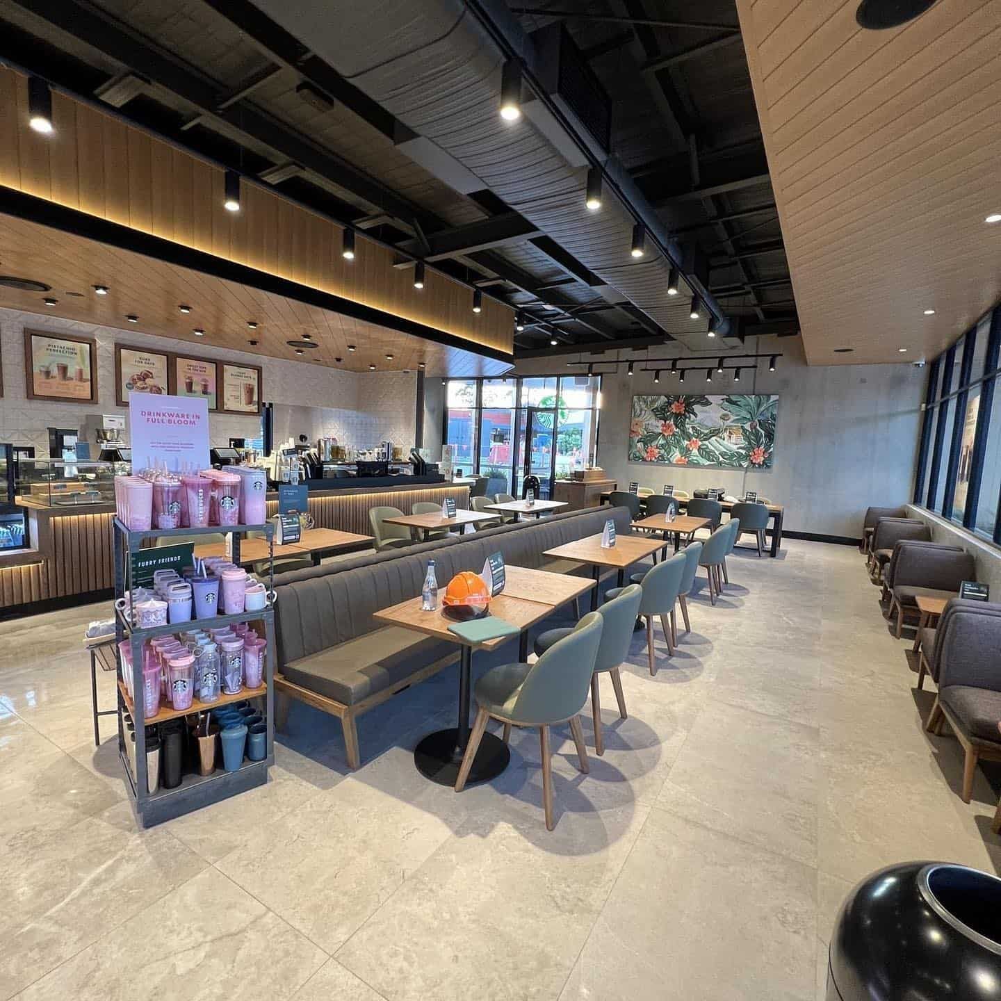 A Large Room With Tables and Chairs in It — JIC Projects Pty Ltd in Runaway Bay, QLD