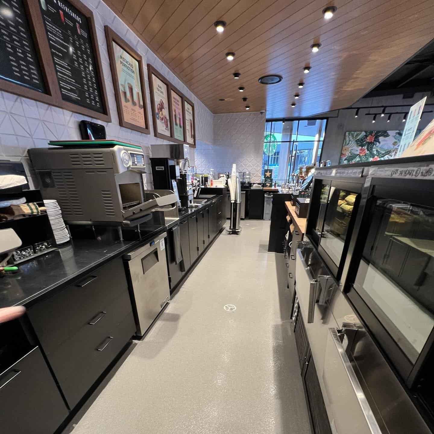 A Long Hallway in a Restaurant With a Lot of Appliances — JIC Projects Pty Ltd in Runaway Bay, QLD