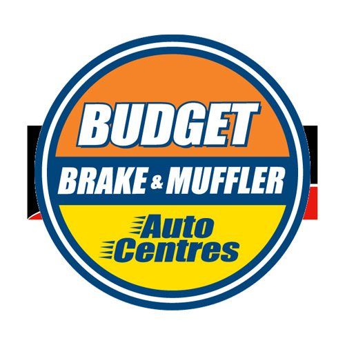budget brake muffler logo