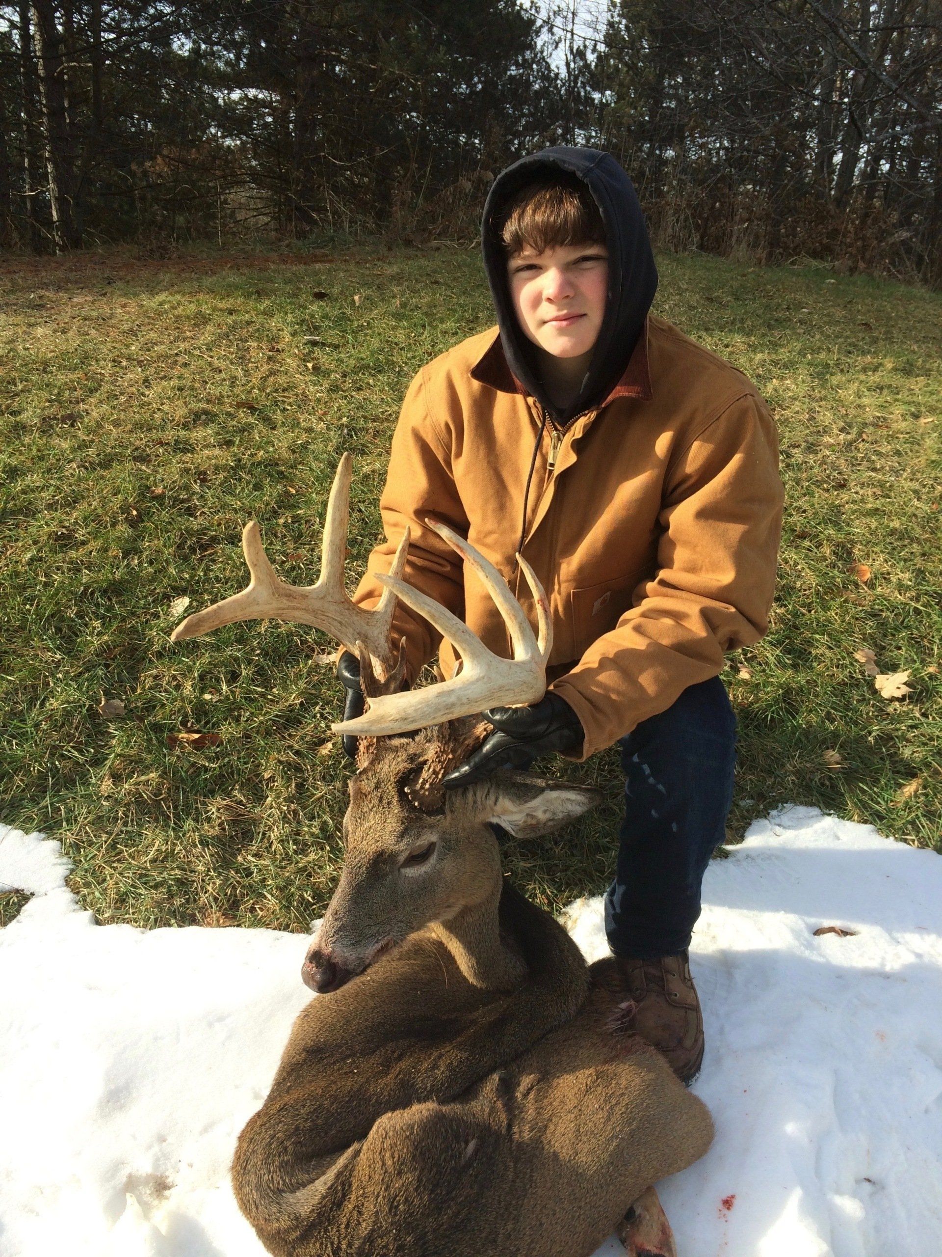 Michigan Whitetail Deer Hunting Ranch Trophy Whitetail Deer Hunting Guide 