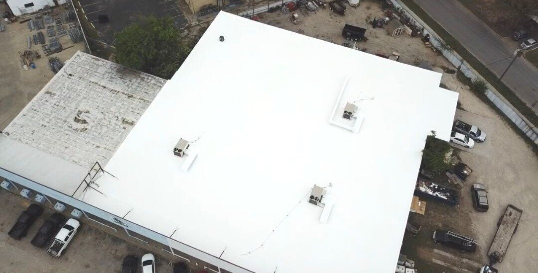 Weatherproof silicone roof restoration in San Antonio