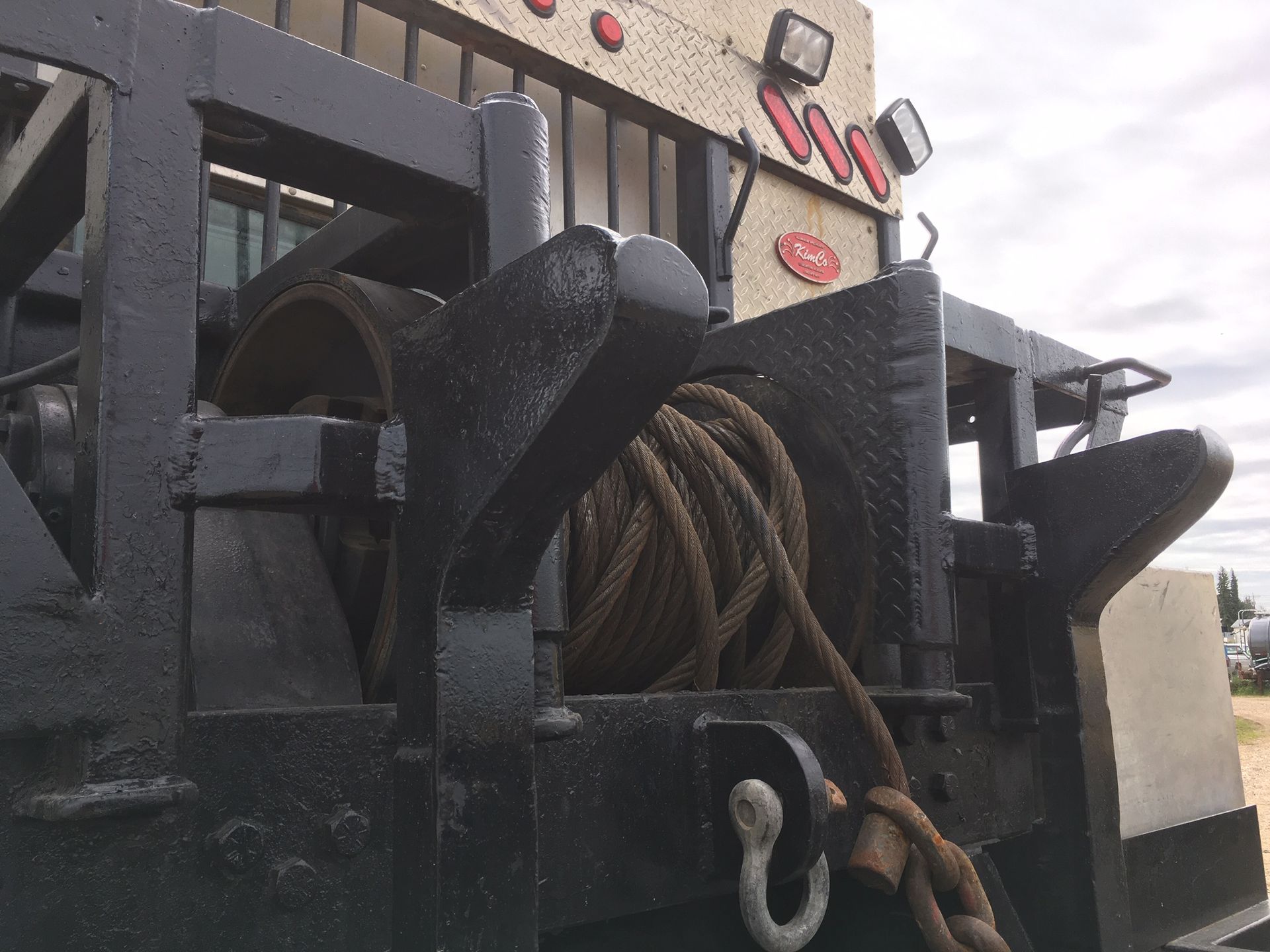 Used 2012 Freightliner Coronado SD T/A Texas Bed Winch Truck For Sale