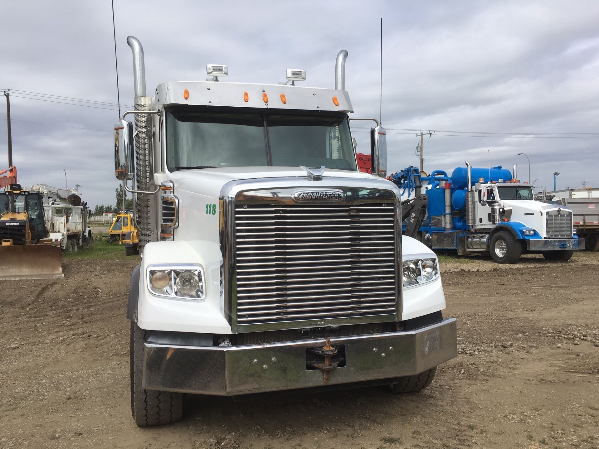 Used 2012 Freightliner Coronado SD T/A Texas Bed Winch Truck For Sale