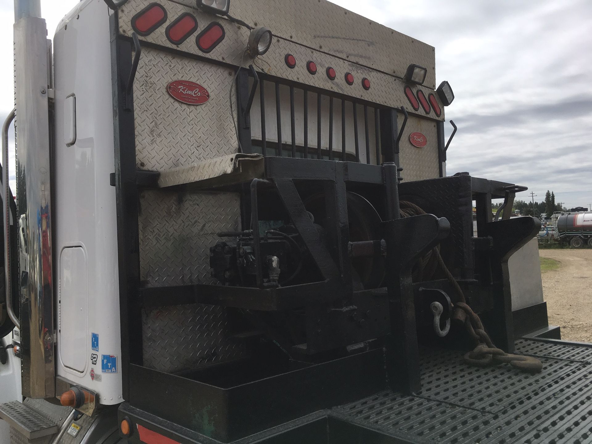 Used 2012 Freightliner Coronado SD T/A Texas Bed Winch Truck For Sale