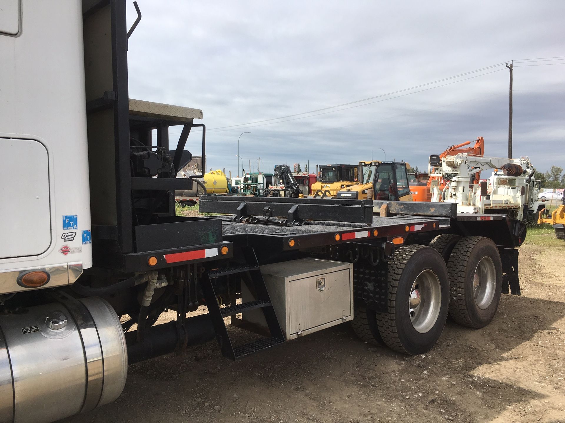 Used 2012 Freightliner Coronado SD T/A Texas Bed Winch Truck For Sale
