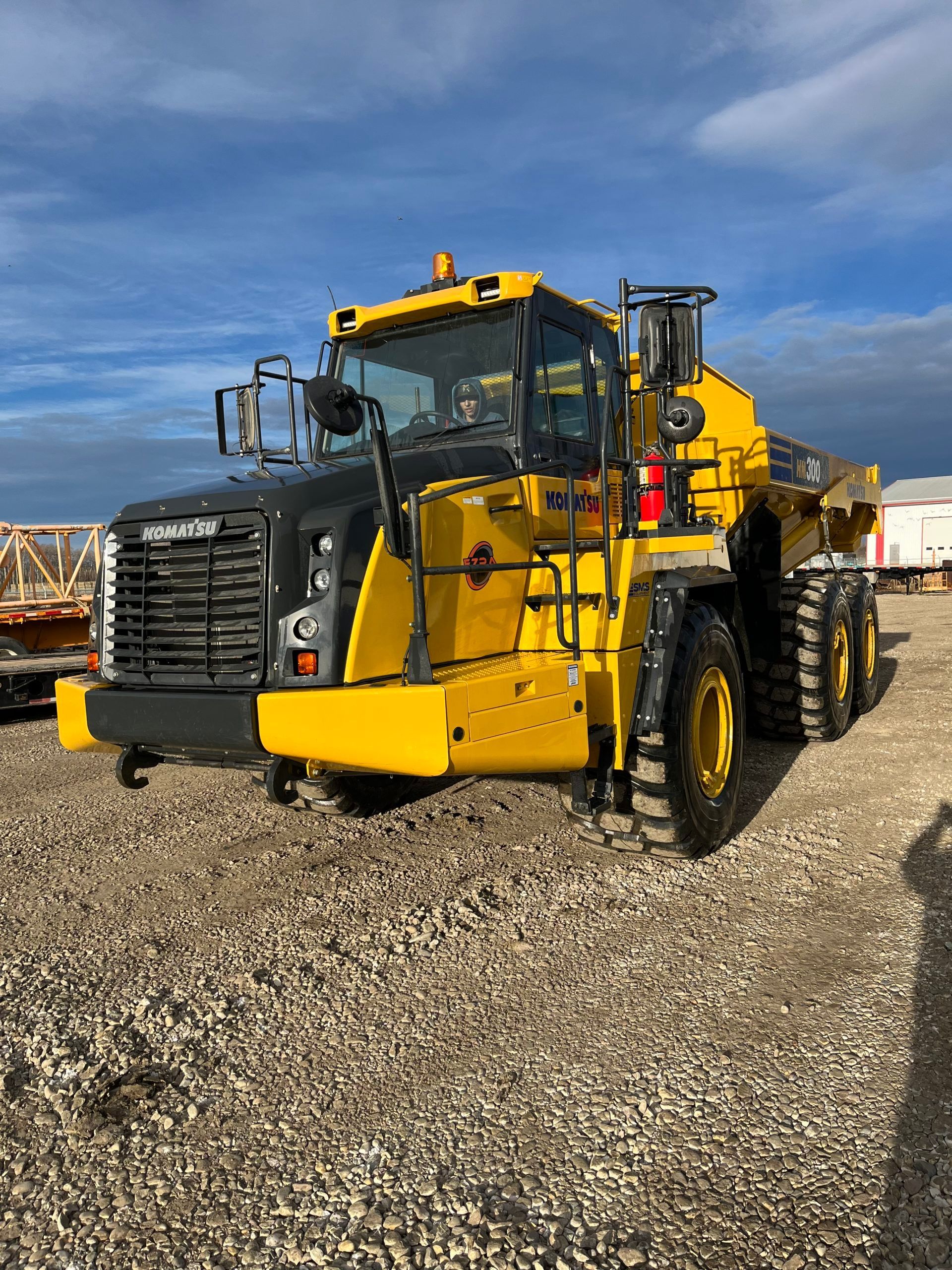 Used 2023 Komatsu HM300-5 6x6 Articulated Dump Truck For Rent