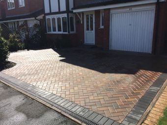 Block paving