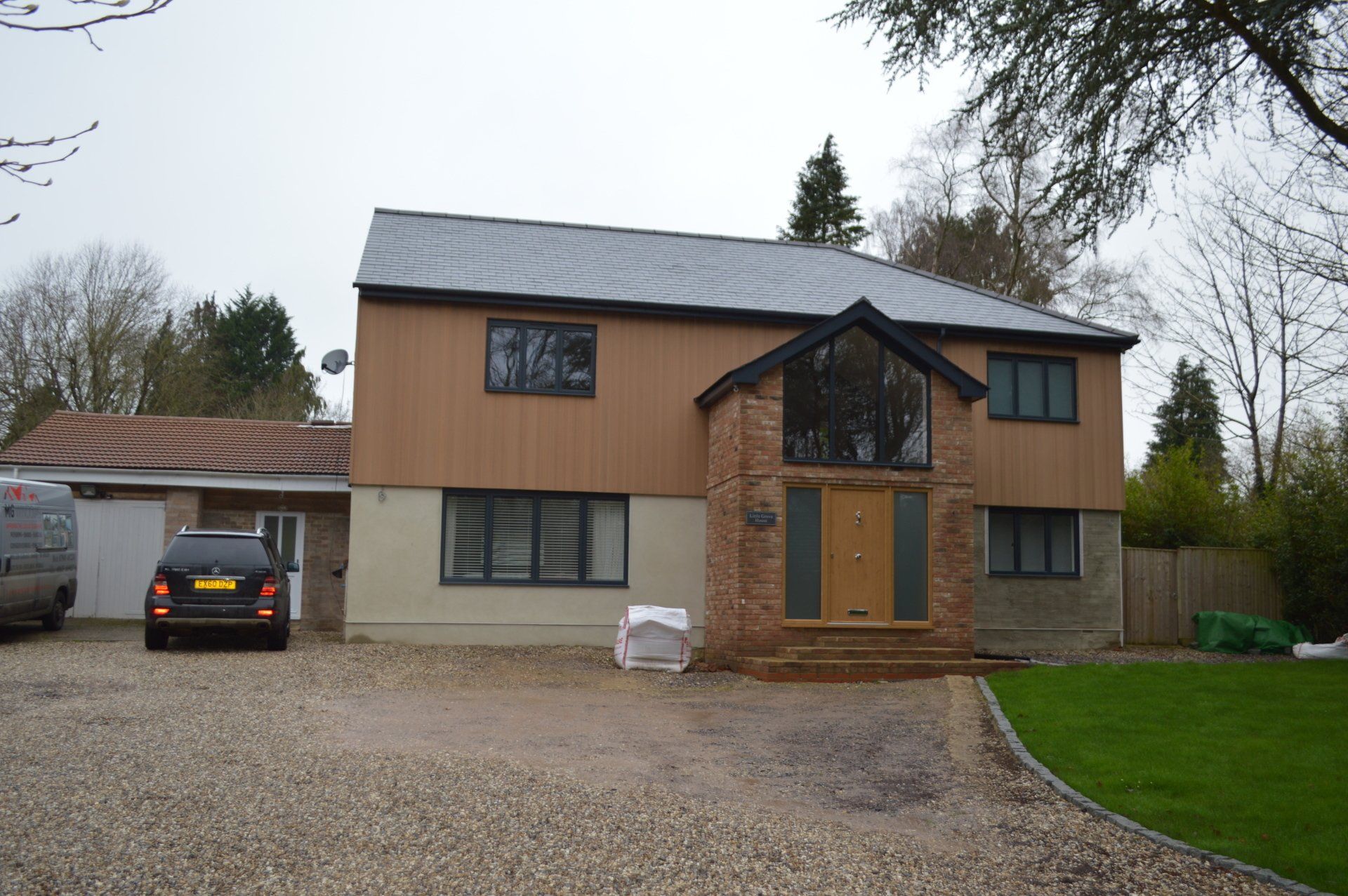 After: The house is a beautiful two storey modern home
