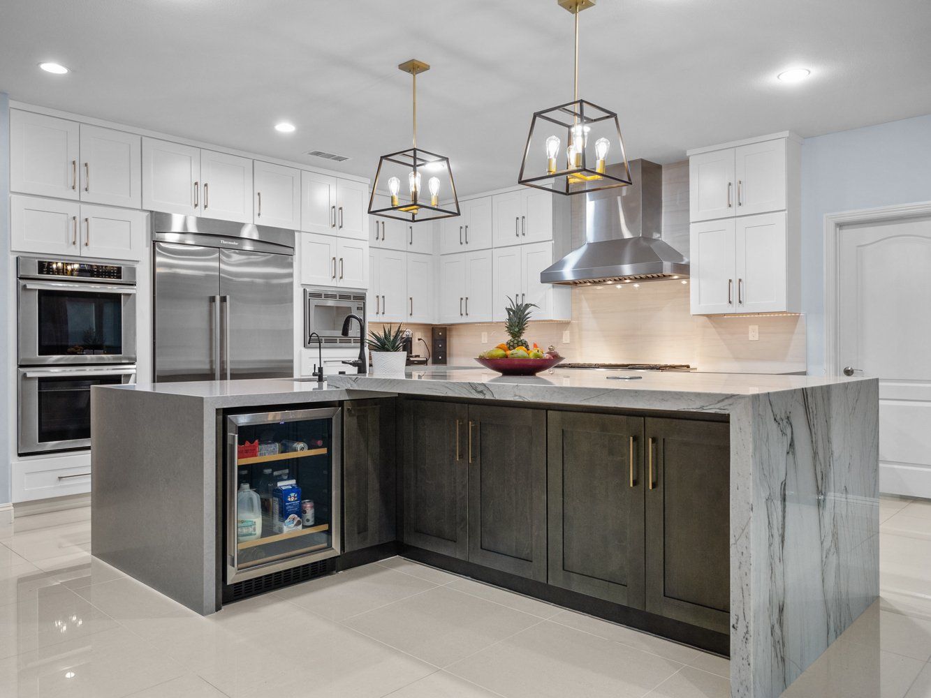Dual Island kitchen remodel in Aliso Viejo, CA