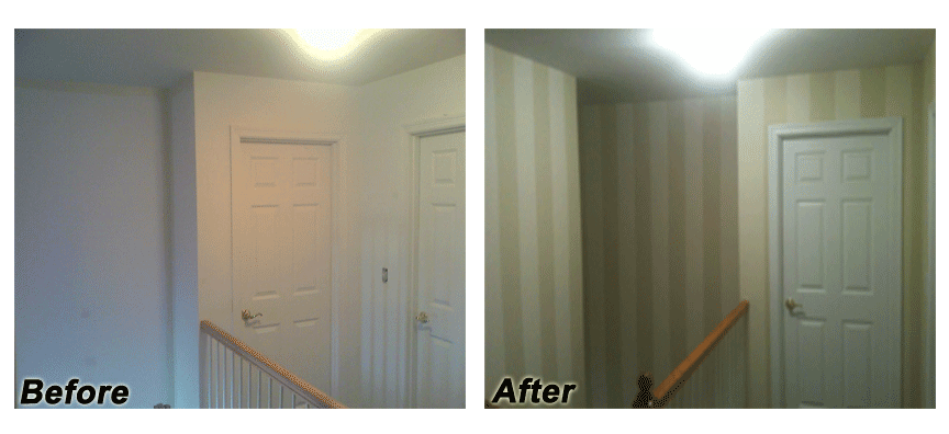 interior painting wall stripes