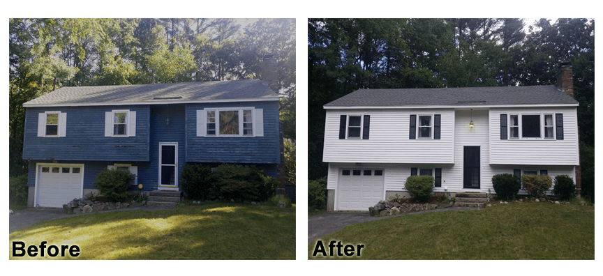 exterior trim scraping and painting