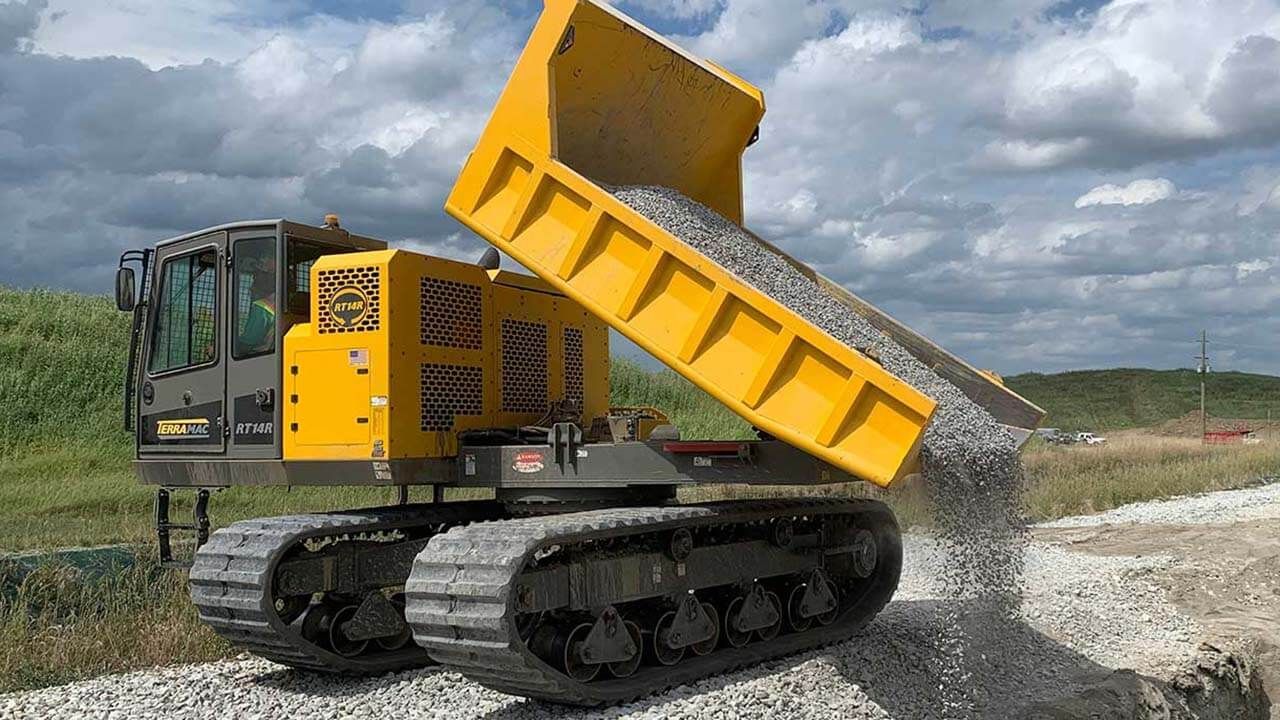 TRACK TRUCKS, HAULERS