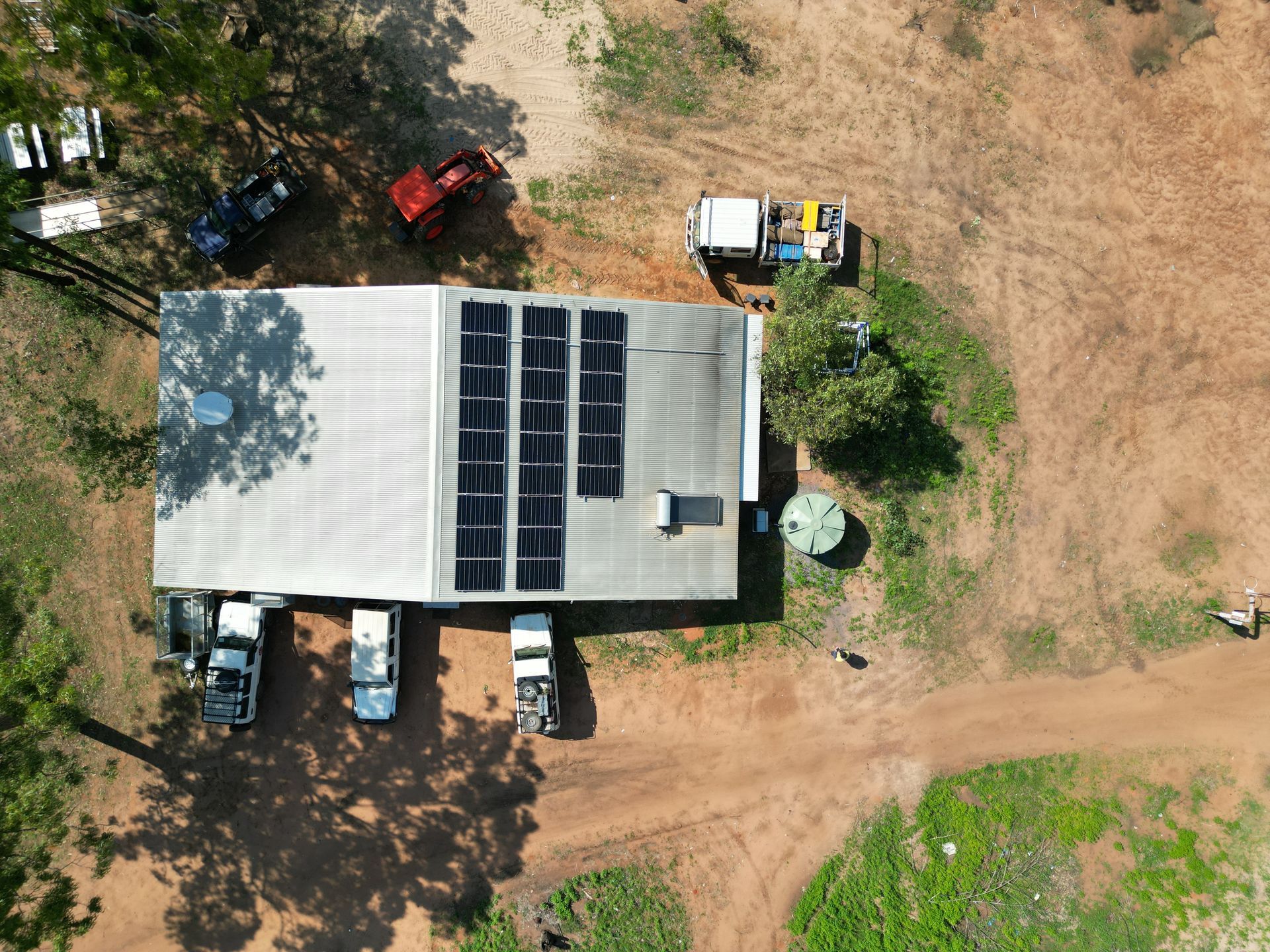 Solar Panels On A Roof— Inland Electrical in Humpty Doo, NT