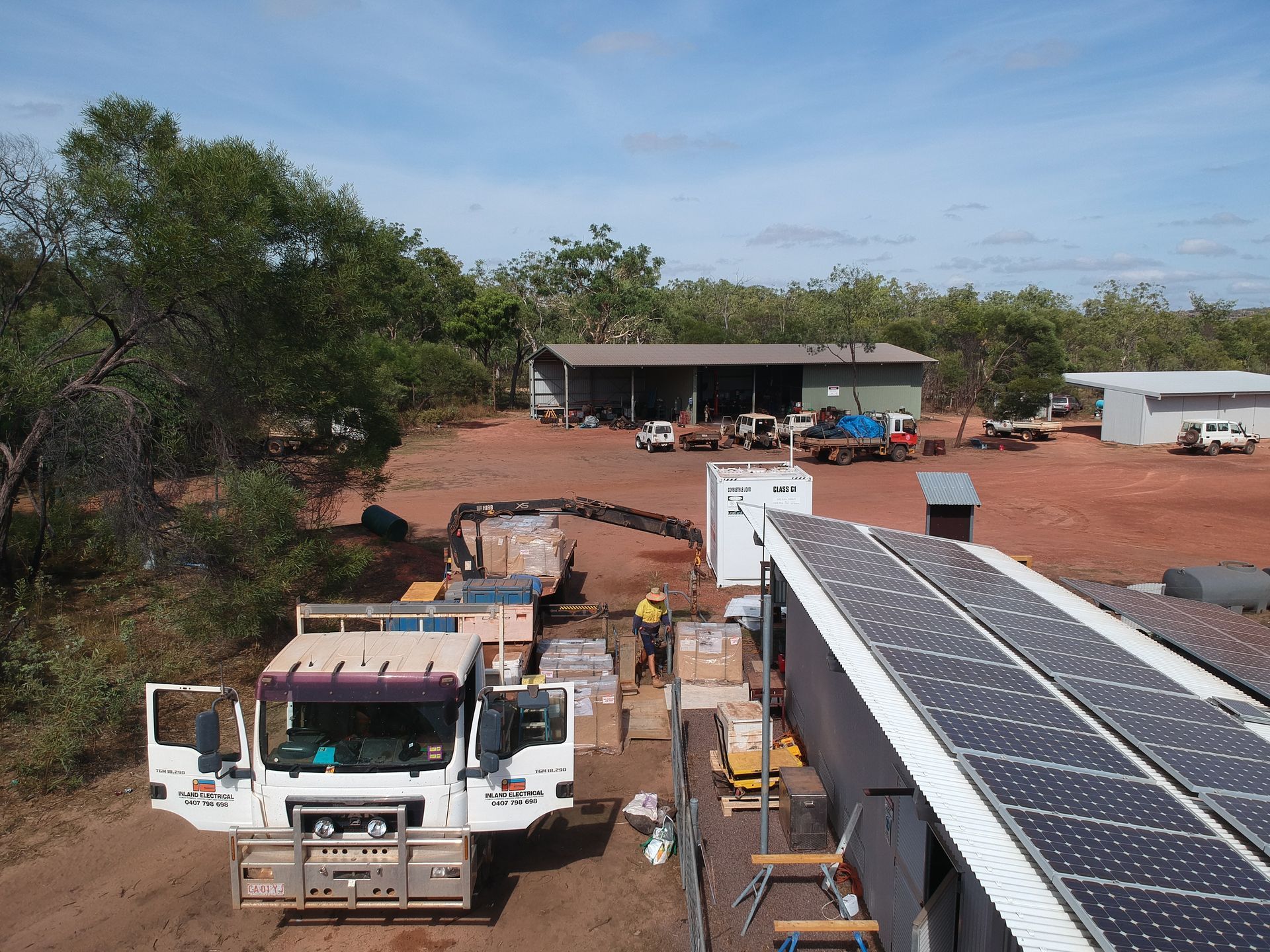 Solar Pannels On A Roof— Inland Electrical in Humpty Doo, NT