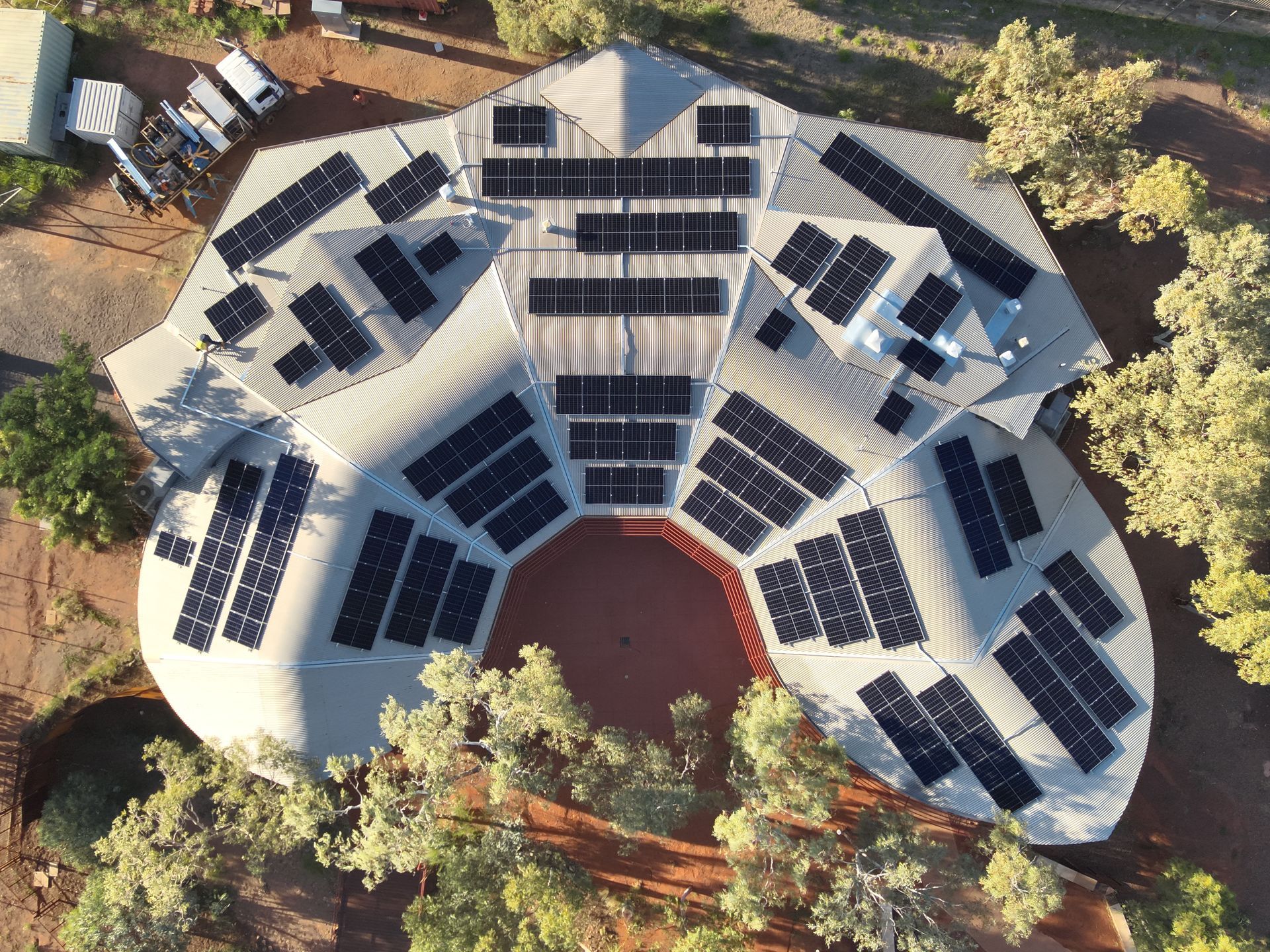 Solar Panels on a roof — Inland Electrical in Humpty Doo, NT