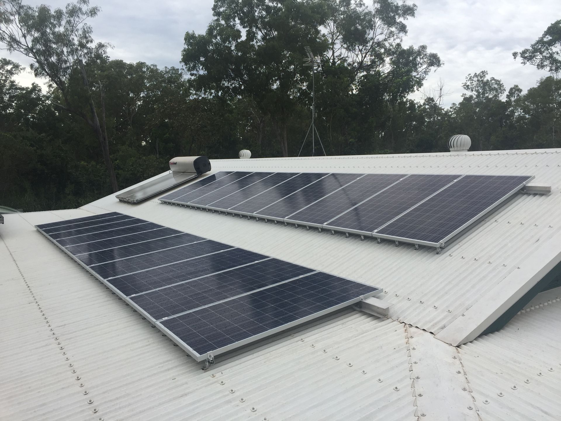 Solar Panels on a Roof — Inland Electrical in Humpty Doo, NT