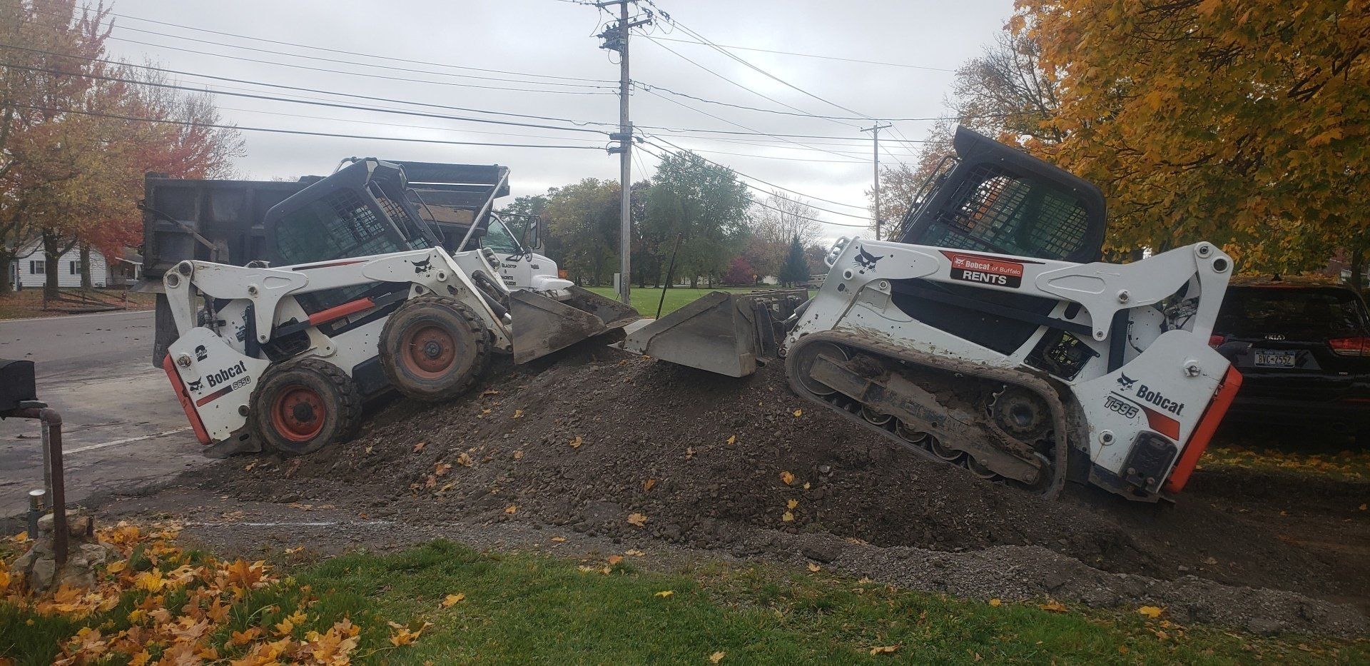 fill and top soil delivery, grading, site preparation, best paving company near me, lockport ny, toro blacktop & concrete
