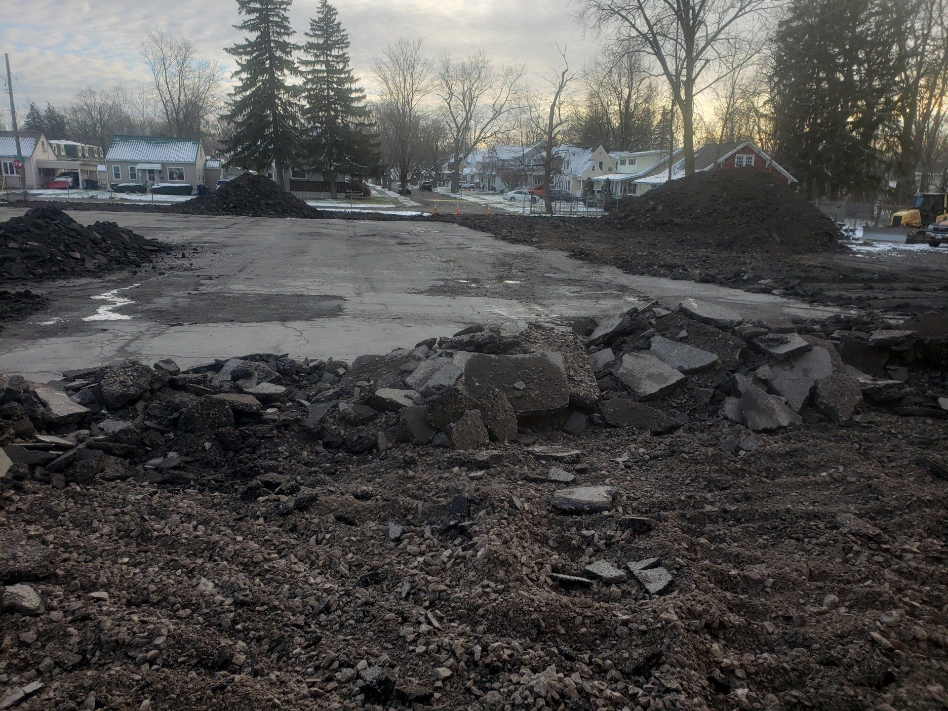 grading, leveling, drainage, site preparation, best paving company near me, lockport ny, toro blacktop & concrete