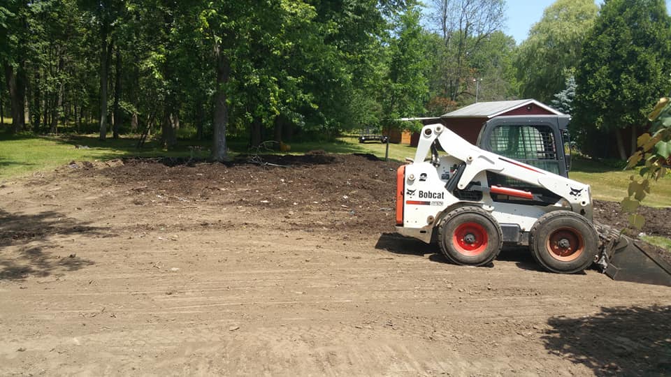 drainage system installation, grading, site preparation, best paving company near me, lockport ny, toro blacktop & concrete