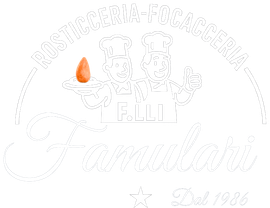 Logo: Two cartoon chefs, holding food, with text 