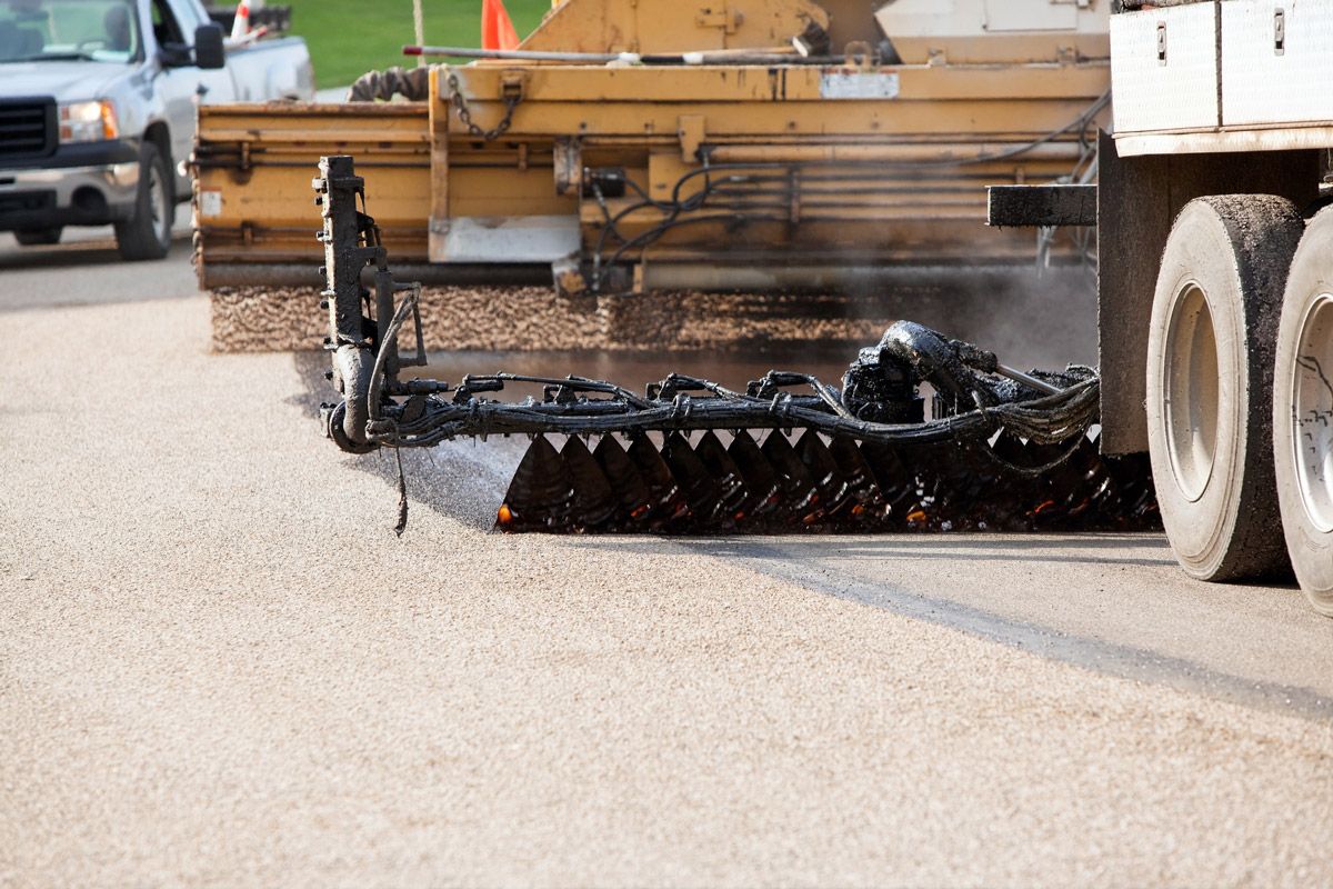 Seal Coating and Chip Sealing Asphalt Pavement — Santa Rosa, CA — Shawn's Paving Services