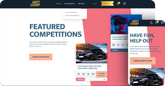 competition-raffle-website-design
