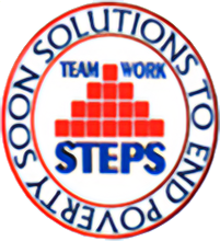 STEPS (Solutions To End Poverty Soon) Logo