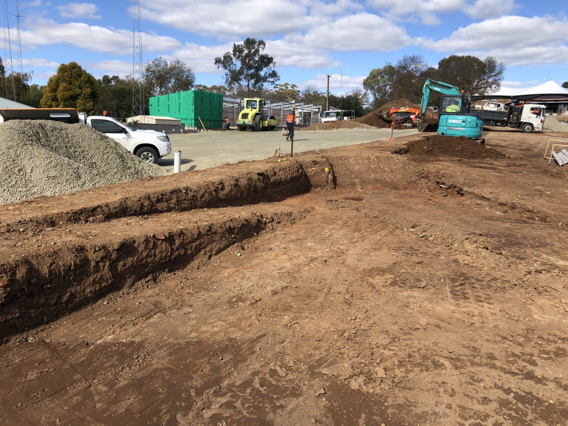 Earthworks and batter trimming services