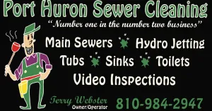 Port Huron Sewer Cleaning