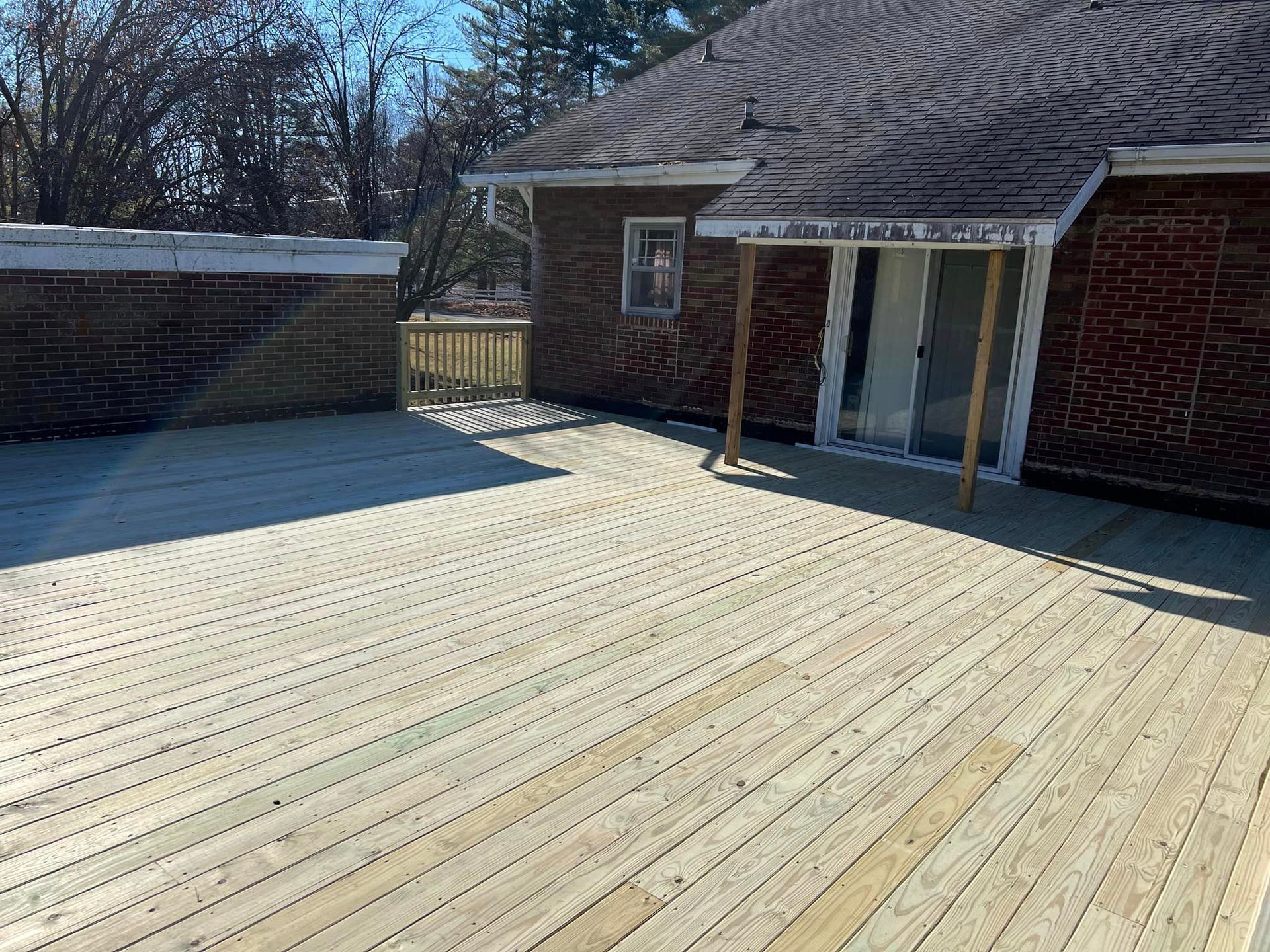 A Large Wooden Deck - Princeton, IN - J. Koberstein Construction