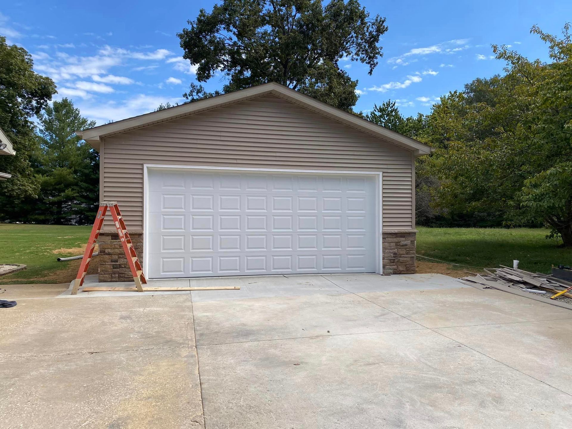 Garage And Ladder - Princeton, IN - J. Koberstein Construction