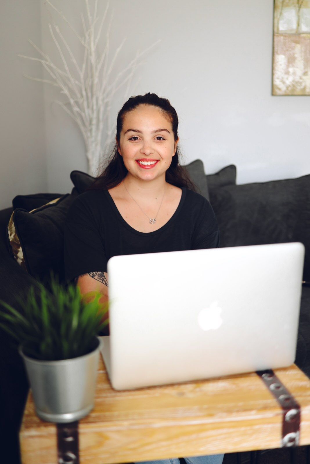 A silhouette of a man without a face in a circle.