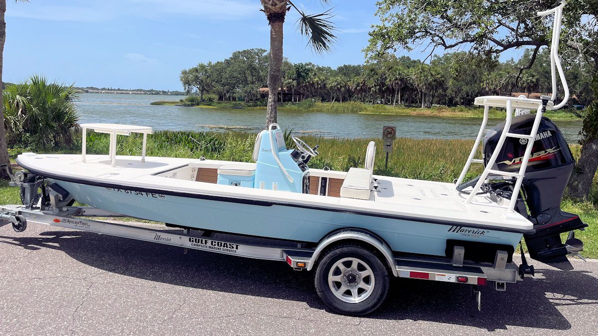 FOR SALE: 2020 Maverick 18 HPX-V Flats Boat for Sale by Mayday Marine in St. Petersburg, FL