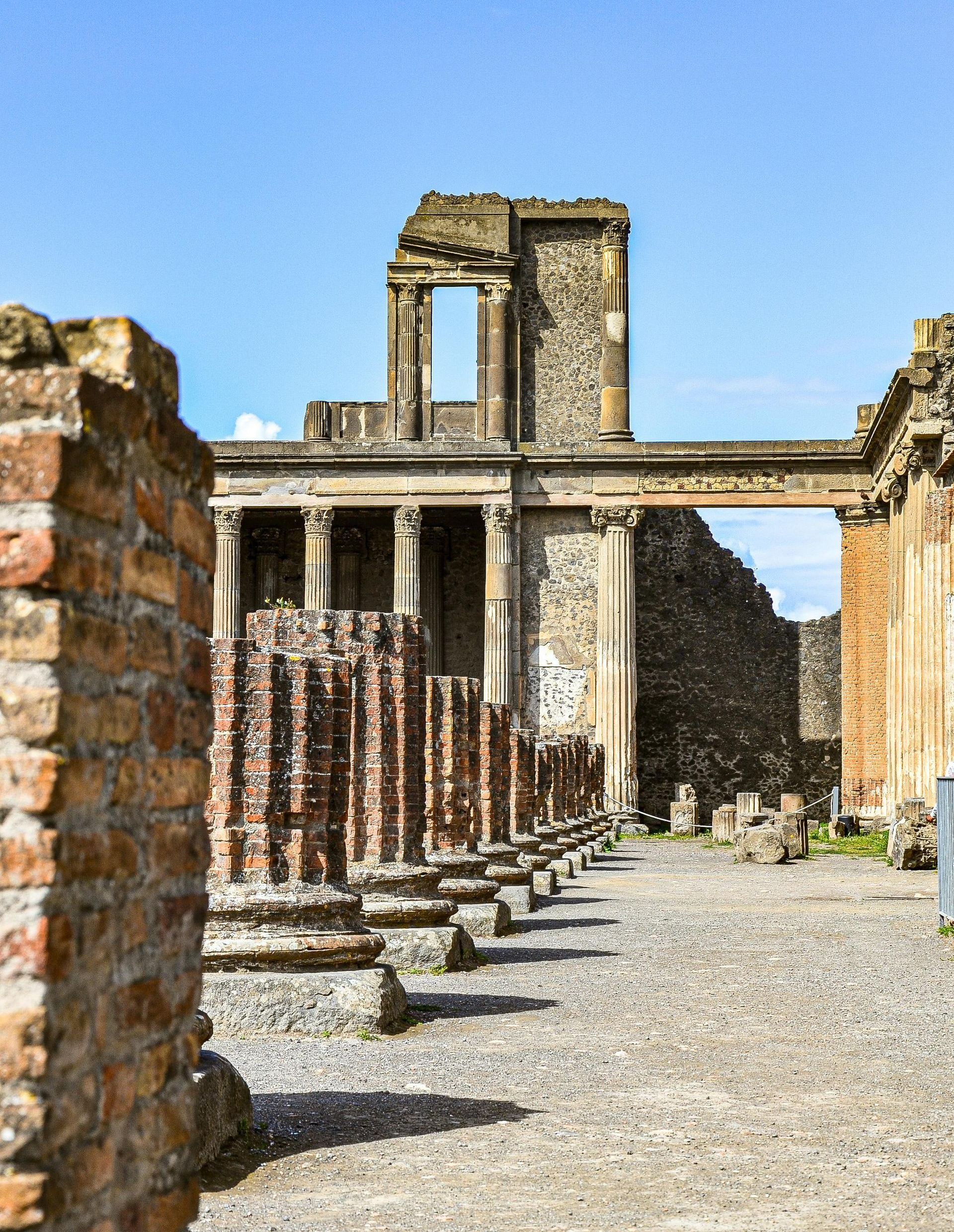 Ruins in Pompeii