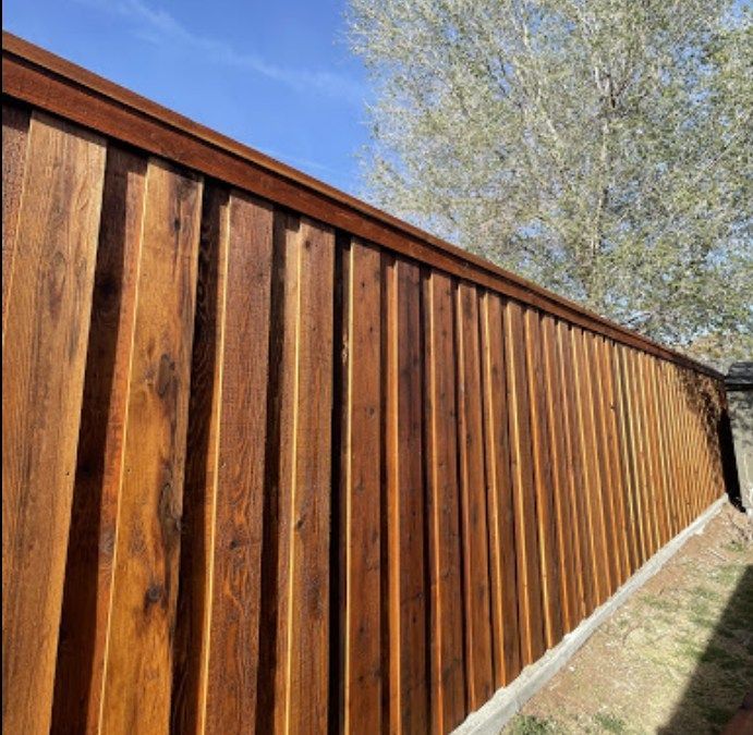 Newly Installed Wooden Fence — Lubbock, TX — Hudson Fence Company