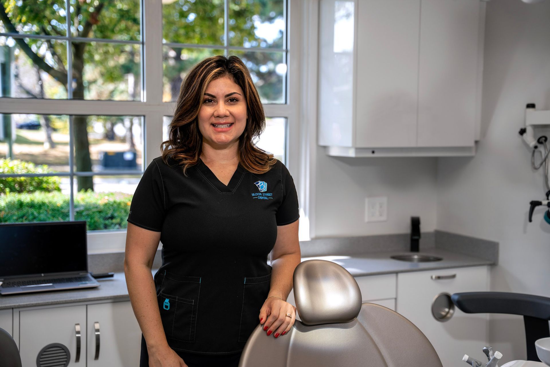 Dental Team Photo | Dental Practice Team Member | Dental Team Staff Member | Bloor Street Dental | Best Family and Cosmetic Dentist In Mississauga For Implants, Braces, and Invisalign
