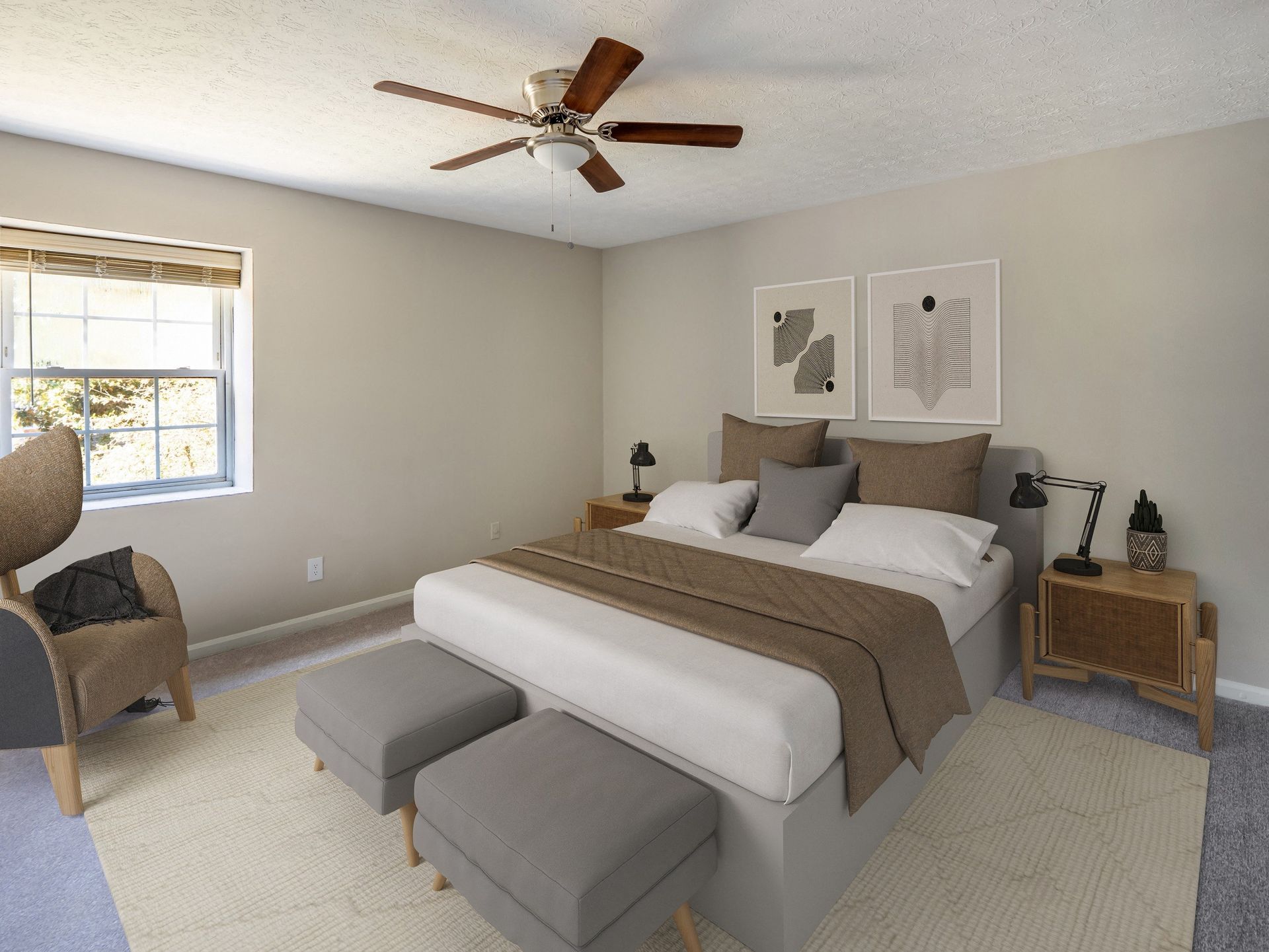 Spacious Bedrooms