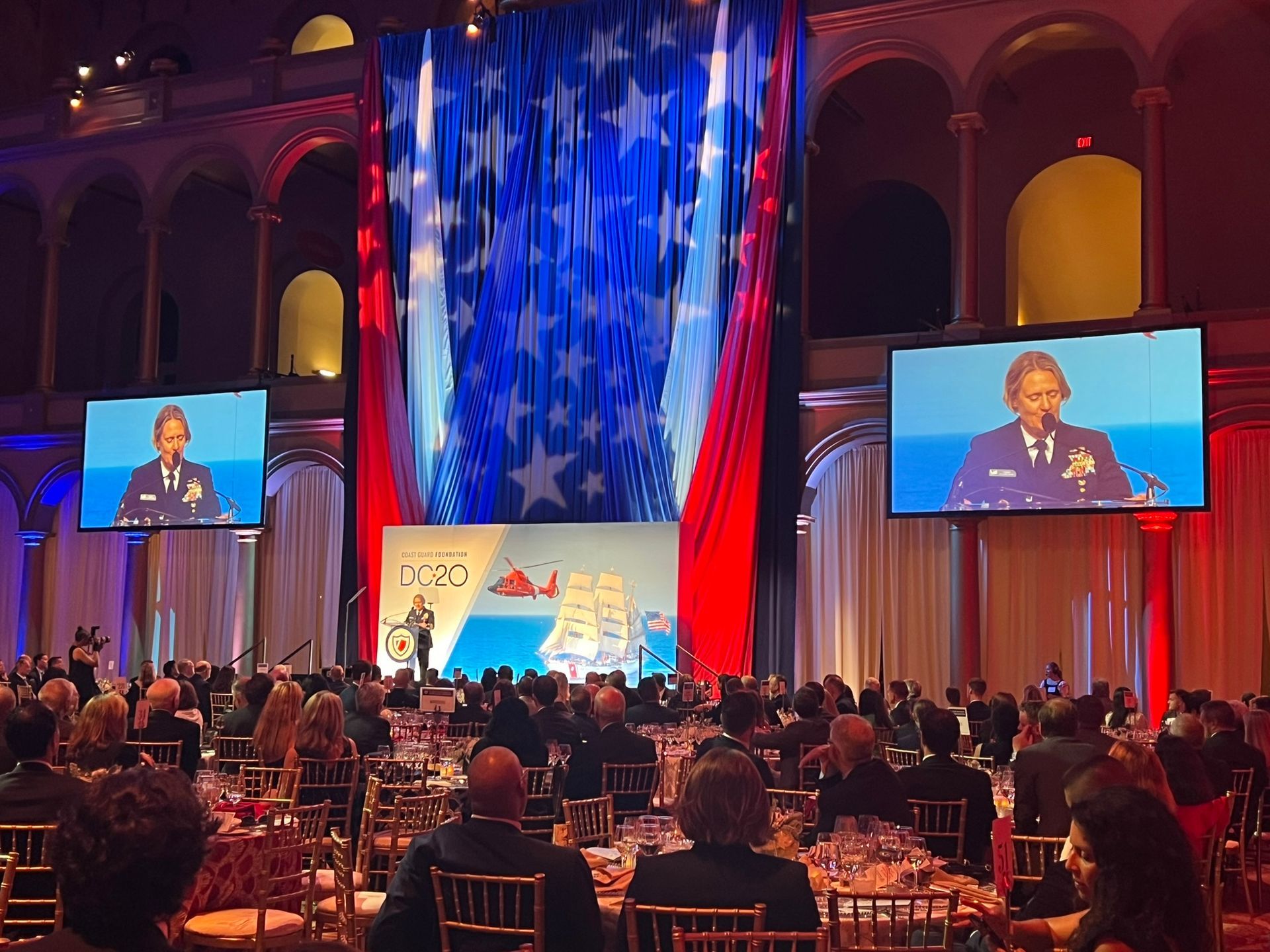Event Production National Building Museum Washington DC Coast Guard Foundation