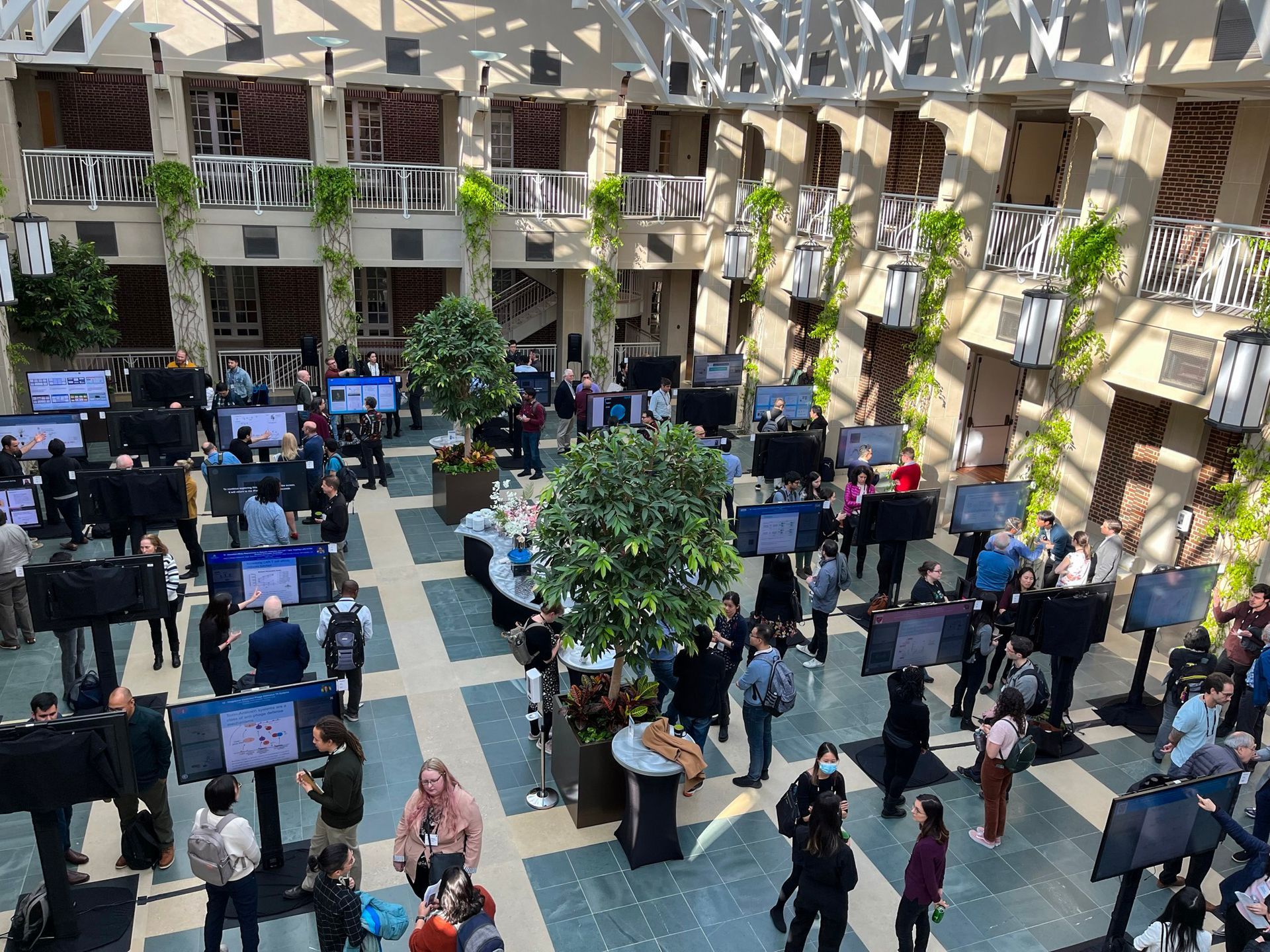 Interactive Touch Screen Poster Displays Medical Scientific Events Virginia