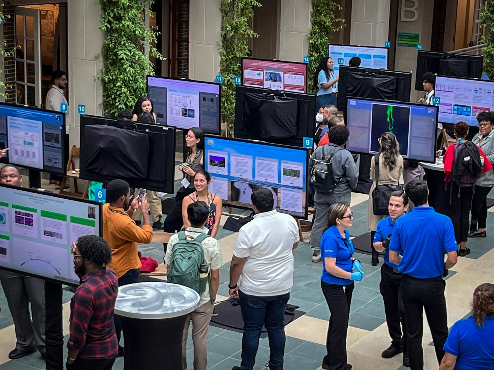 Interactive Touch Screen Poster Displays Medical Scientific Events Washington DC