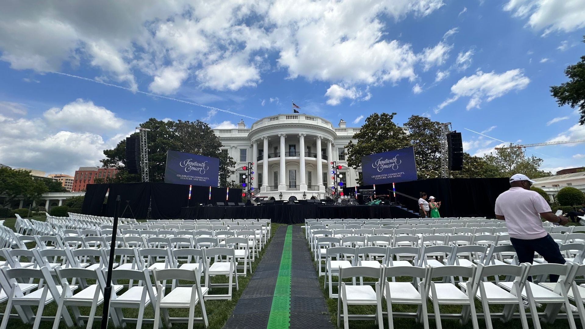 17x10 LED Trailers at The White House