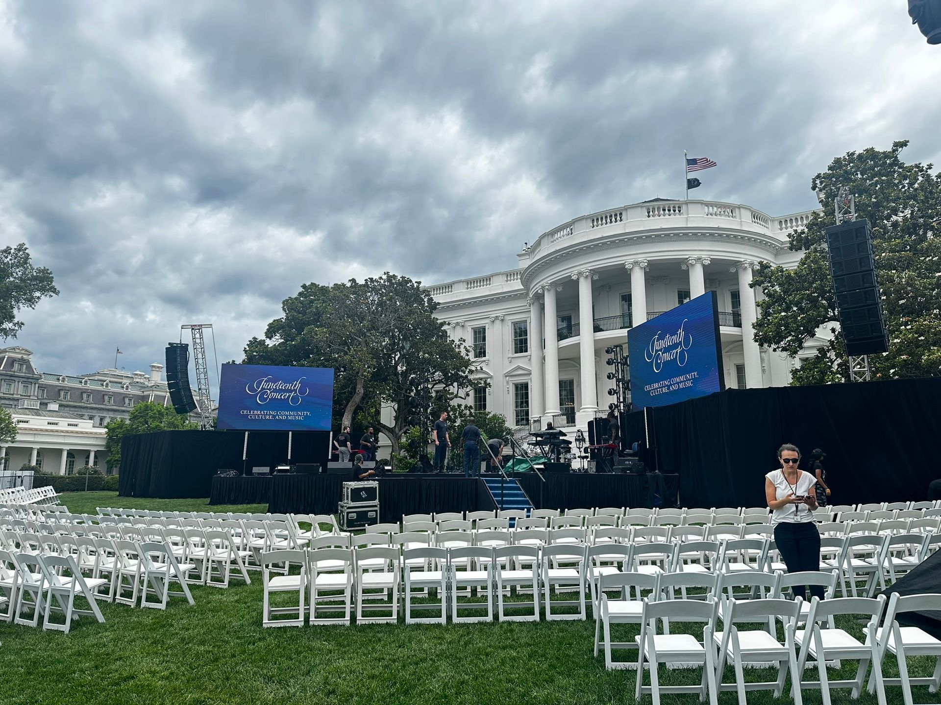 17x10 LED Trailers at The White House