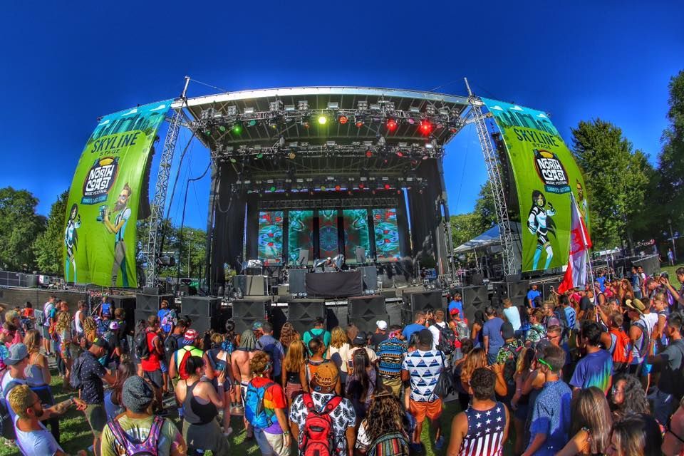 LED Wall Screen Stage Hard Set Outdoor Concert Staging