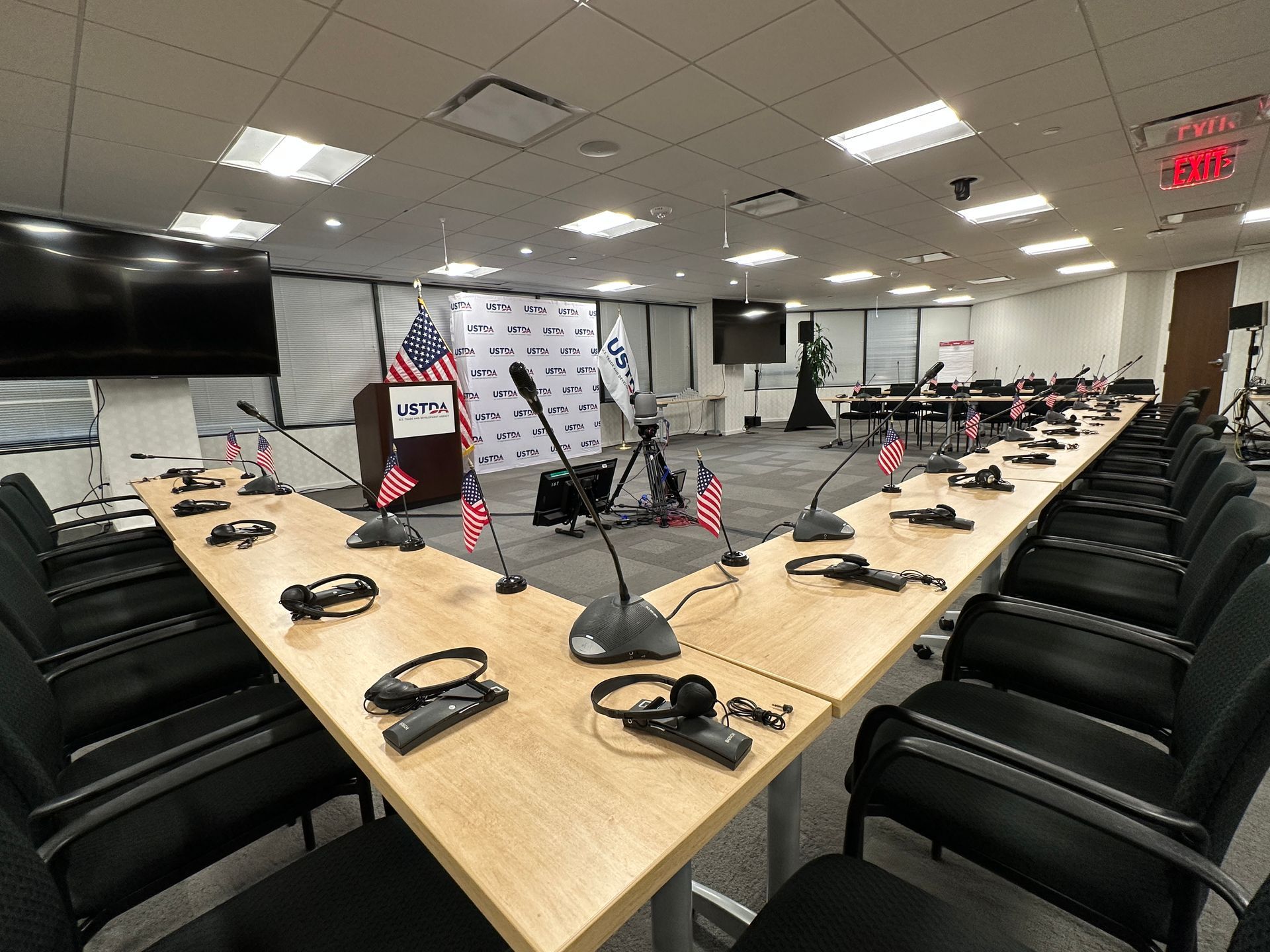 USDTA Conference Meeting Crystal City Virginia Room View